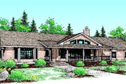 Ranch Style House Plan - 3 Beds 2 Baths 2564 Sq/Ft Plan #60-196 