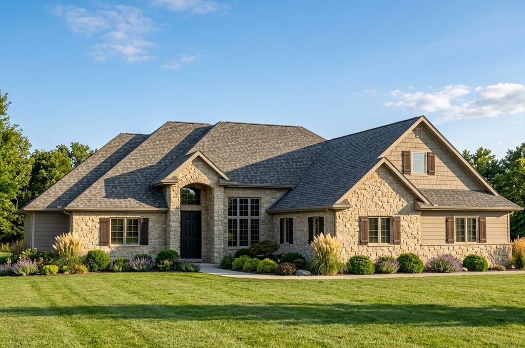Exterior - Front Elevation 2 for European House Plan #1064-1 - 4 bed, 4.5 bath