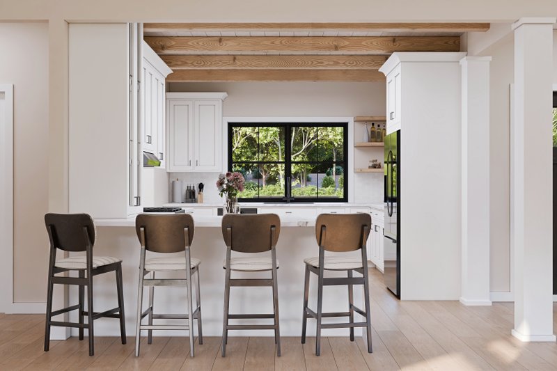 House Blueprint - Interior - Kitchen 1 for Farmhouse House Plan #1089-24 - 3 bed, 2.5 bath