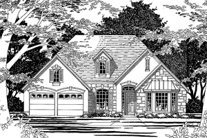 Dream House Plan - Country Exterior - Front Elevation Plan #472-106