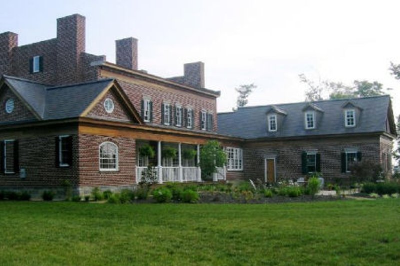House Plan Design - Exterior - Other Elevation 2 for Classical House Plan #137-242 - 4 bed, 4 bath