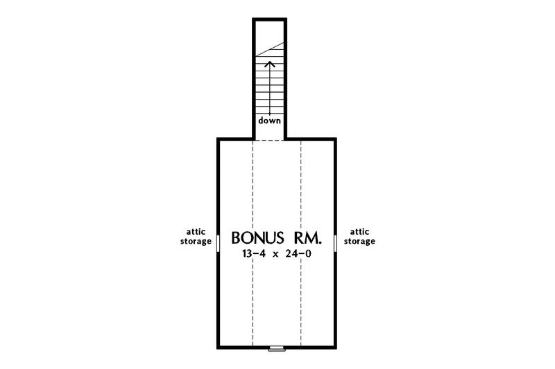 Home Plan - Floor Plan - Other Floor for Country House Plan #929-709 - 3 bed, 2 bath