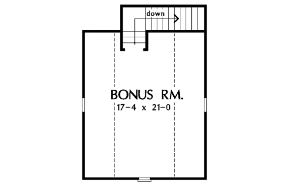 Floor Plan - Other Floor for Traditional House Plan #929-792 - 3 bed, 2.5 bath