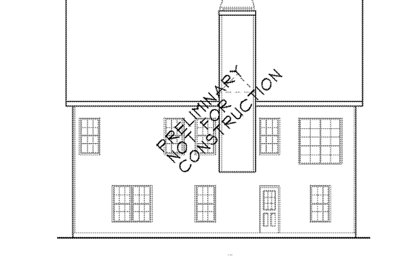 Home Plan - Exterior - Rear Elevation for Traditional House Plan #927-207 - 3 bed, 2.5 bath