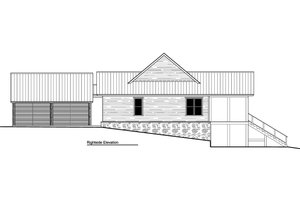 Exterior - Other Elevation 1 for Country House Plan #1081-41 - 2 bed, 2.5 bath