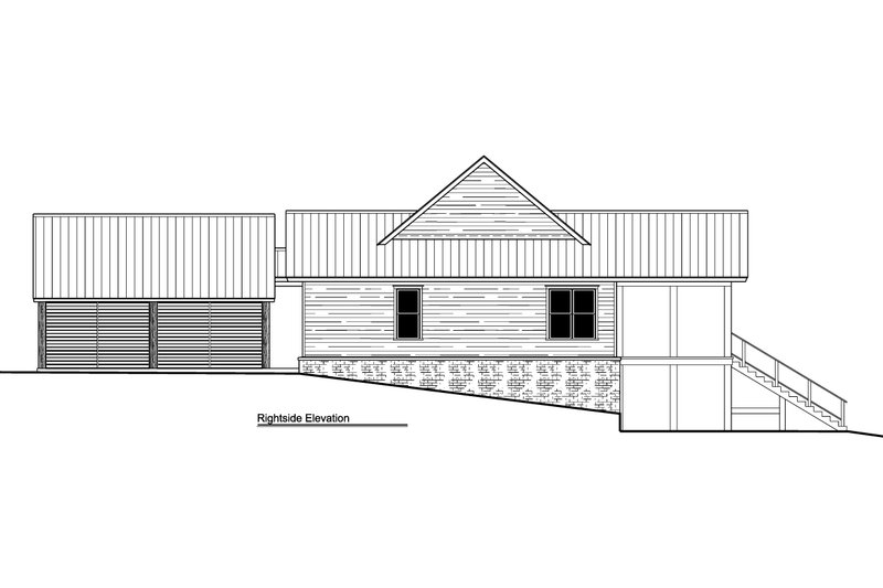 House Plan Design - Exterior - Other Elevation 1 for Country House Plan #1081-41 - 2 bed, 2.5 bath