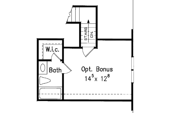 Floor Plan - Other Floor for Ranch House Plan #927-851 - 3 bed, 2 bath