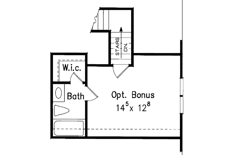 House Blueprint - Floor Plan - Other Floor for Ranch House Plan #927-851 - 3 bed, 2 bath