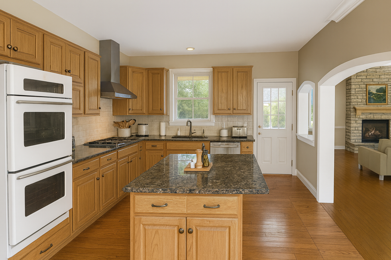 House Blueprint - Interior - Kitchen for Farmhouse House Plan #1115-11 - 3 bed, 2.5 bath