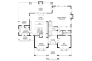 Craftsman Style House Plan - 4 Beds 4 Baths 4057 Sq/Ft Plan #132-475 