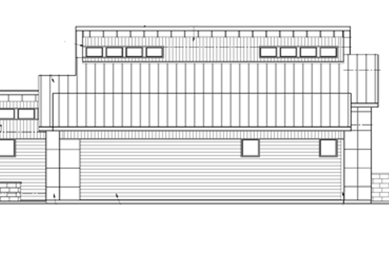 Home Plan - Exterior - Other Elevation for Contemporary House Plan #569-29 - 3 bed, 3 bath