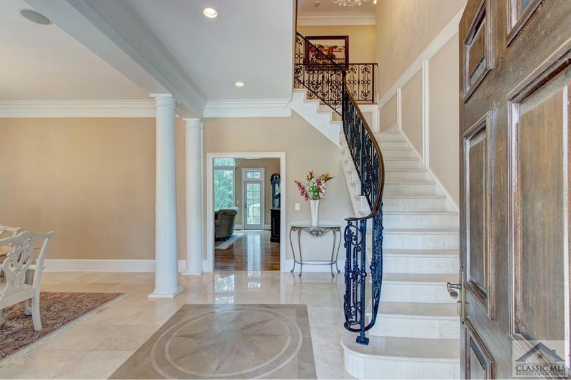 Architectural House Design - Interior - Entry 1 for Classical House Plan #137-300 - 4 bed, 4.5 bath