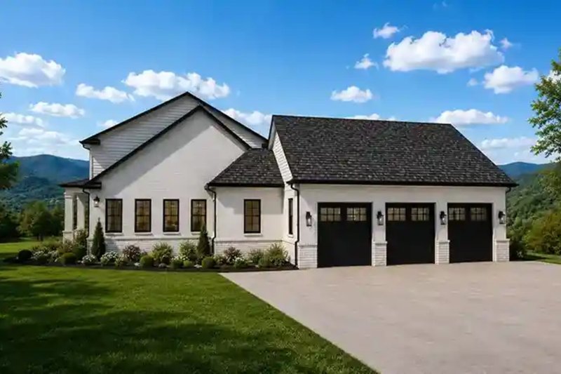 House Blueprint - Exterior - Other Elevation for Colonial House Plan #1116-40 - 4 bed, 4.5 bath