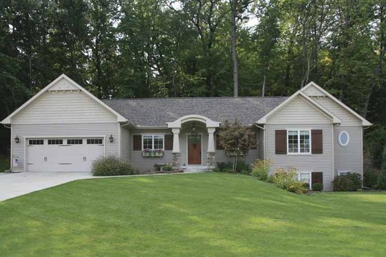 Exterior - Front Elevation 6 for Craftsman House Plan #928-134 - 2 bed, 2.5 bath