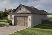 Traditional Style House Plan - 2 Beds 2 Baths 1260 Sq/Ft Plan #455-202 