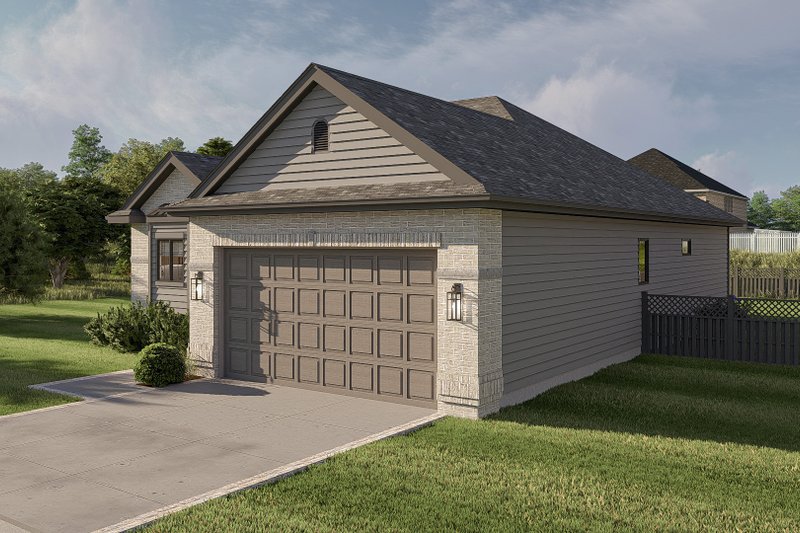 Home Plan - Exterior - Other Elevation for Traditional House Plan #455-202 - 2 bed, 2 bath