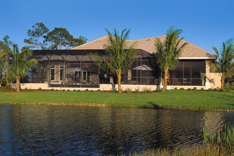 Architectural House Design - Exterior - Rear Elevation for Mediterranean House Plan #930-291 - 3 bed, 4 bath