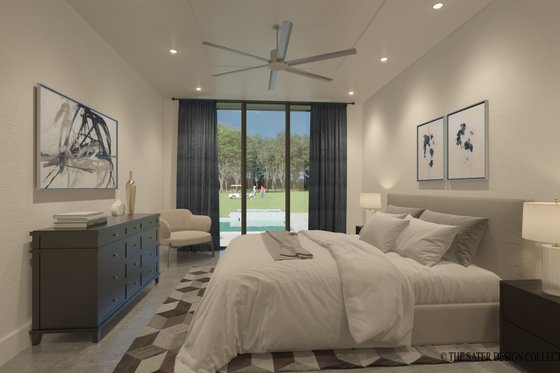 Interior - Master Bedroom for Contemporary House Plan #930-552 - 5 bed, 4.5 bath