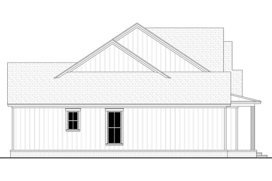 Exterior - Other Elevation for Farmhouse House Plan #430-378 - 4 bed, 3.5 bath