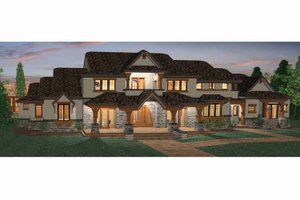 Dream House Plan - Craftsman Exterior - Front Elevation Plan #937-20