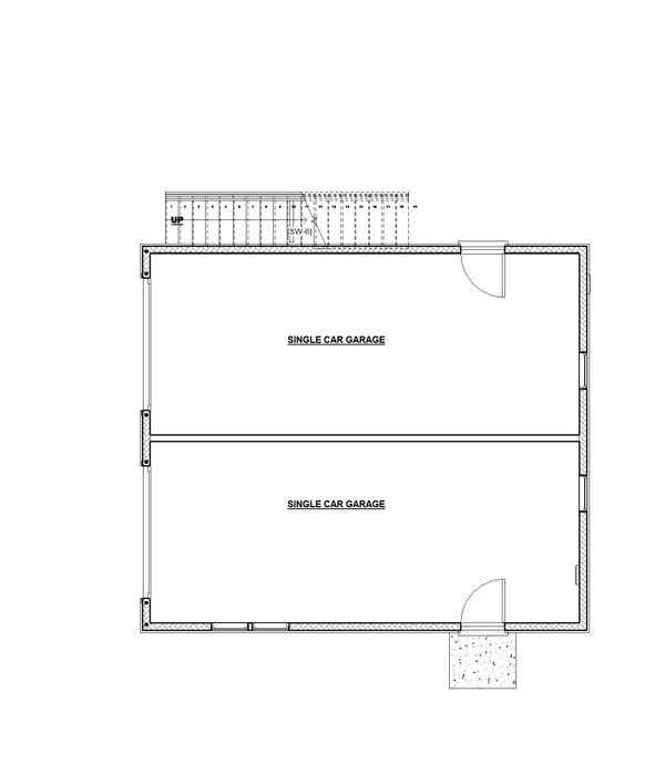 Architectural House Design - Craftsman Floor Plan - Main Floor Plan #895-121