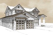 Farmhouse Style House Plan - 3 Beds 3.5 Baths 3122 Sq/Ft Plan #1101-37 