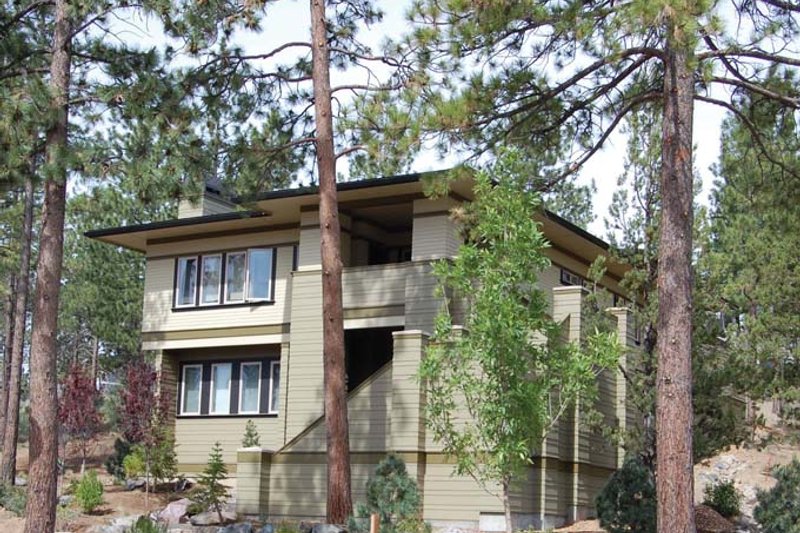 Architectural House Design - Exterior - Front Elevation 5 for Prairie House Plan #895-78 - 4 bed, 3 bath