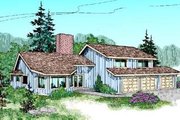 Bungalow Style House Plan - 3 Beds 2.5 Baths 2691 Sq/Ft Plan #60-368 
