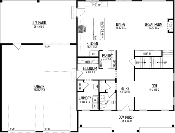 Architectural House Design - Floor Plan - Other Floor for Barndominium House Plan #1093-9 - 4 bed, 3.5 bath