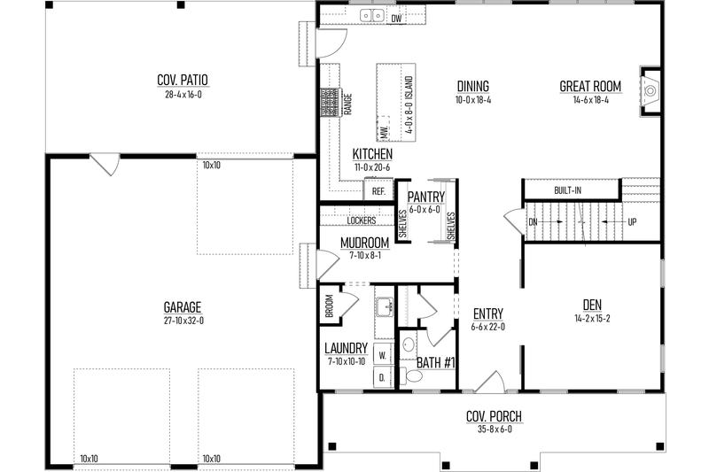Architectural House Design - Floor Plan - Other Floor for Barndominium House Plan #1093-9 - 4 bed, 3.5 bath