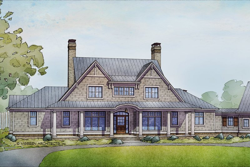 Country Style House  Plan  4 Beds 4 Baths 5274 Sq Ft Plan  