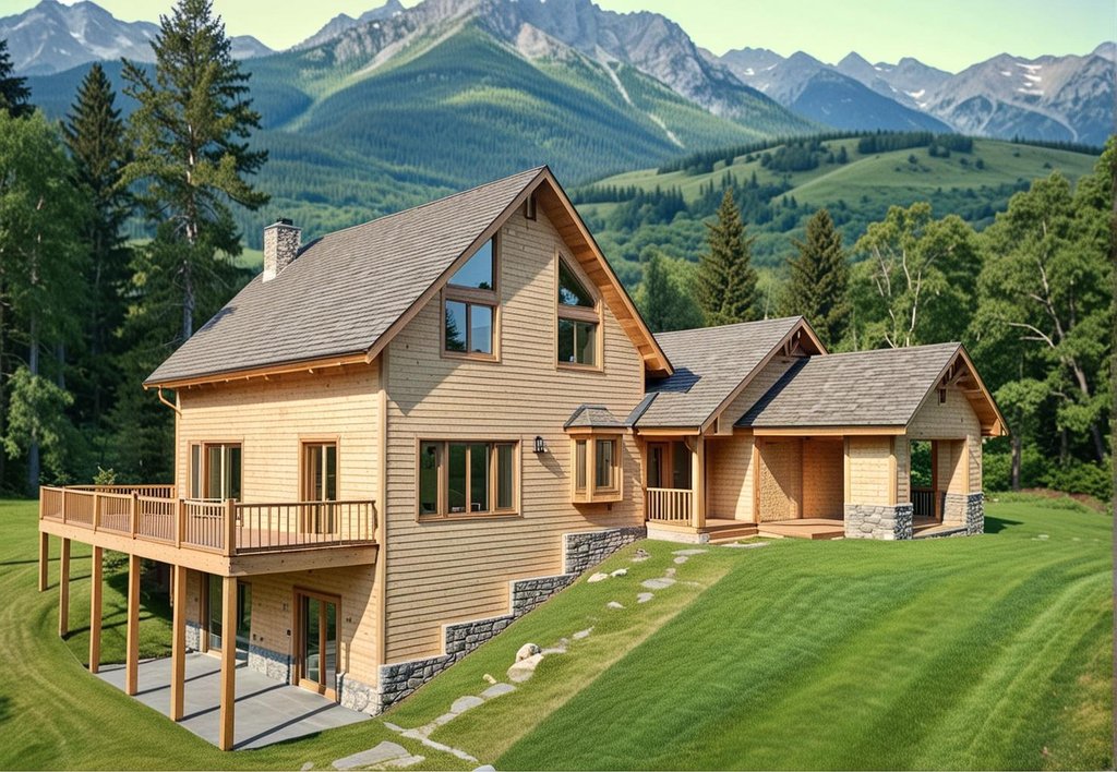 Exterior - Front Elevation 2 for Traditional House Plan #117-220 - 2 bed, 4 bath