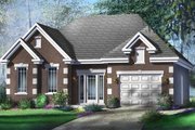 Cottage Style House Plan - 2 Beds 1 Baths 1147 Sq/Ft Plan #25-4128 