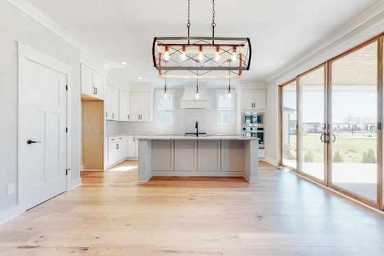 Interior - Dining Room for Farmhouse House Plan #927-1019 - 4 bed, 2.5 bath