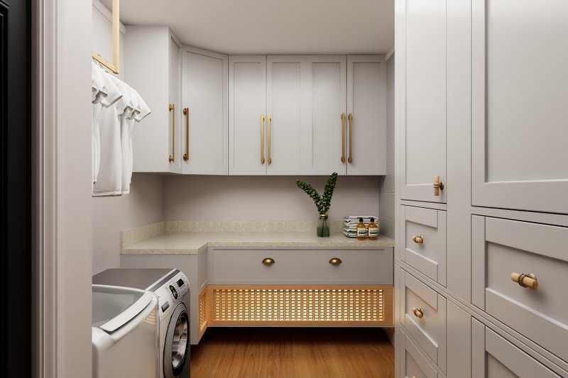 House Design - Interior - Laundry for Contemporary House Plan #1064-336 - 3 bed, 2.5 bath