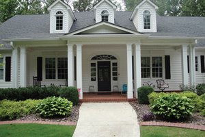 Exterior - Front Elevation 6 for Colonial House Plan #927-815 - 4 bed, 3.5 bath