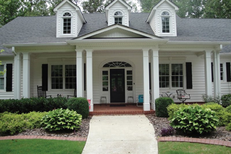 House Blueprint - Exterior - Front Elevation 6 for Colonial House Plan #927-815 - 4 bed, 3.5 bath