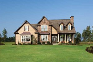 Exterior - Front Elevation 5 for Country House Plan #929-634 - 3 bed, 2.5 bath