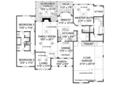 Craftsman Style House Plan - 3 Beds 2.5 Baths 1992 Sq/Ft Plan #56-682 
