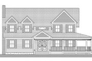Colonial Style House Plan - 3 Beds 3 Baths 4808 Sq/Ft Plan #1061-6 