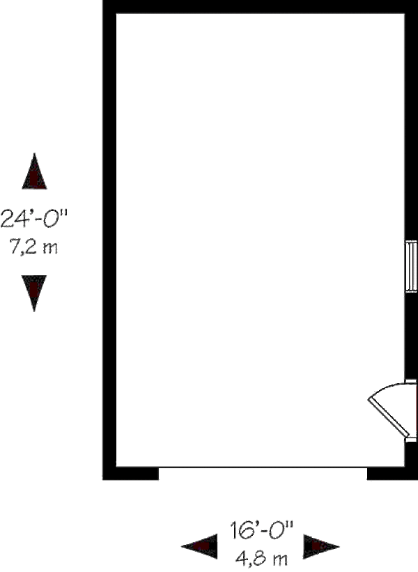 Home Plan - Traditional Floor Plan - Main Floor Plan #23-428