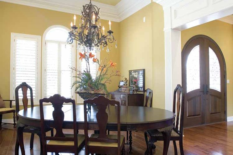 Architectural House Design - Interior - Dining Room for Traditional House Plan #17-2775 - 4 bed, 4.5 bath