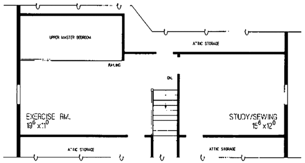 House Plan Design - Colonial Floor Plan - Other Floor Plan #72-813