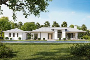 Home Plan - Farmhouse Exterior - Front Elevation Plan #924-28