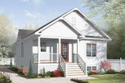 Traditional Style House Plan - 2 Beds 1 Baths 1042 Sq/Ft Plan #23-2376 