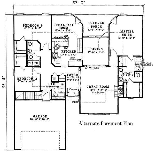 Home Plan - European Floor Plan - Other Floor Plan #17-164
