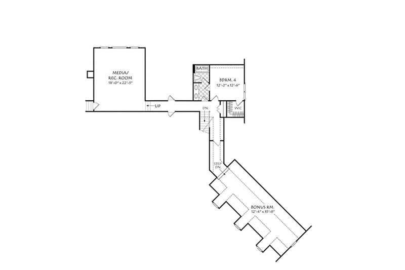 Home Plan - Floor Plan - Upper Floor for Traditional House Plan #927-958 - 4 bed, 3.5 bath