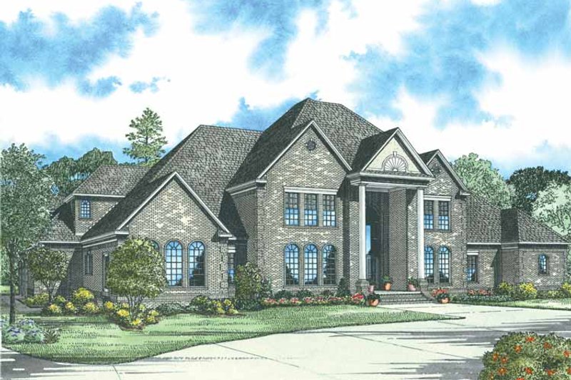 Home Plan - Traditional Exterior - Front Elevation Plan #17-2784