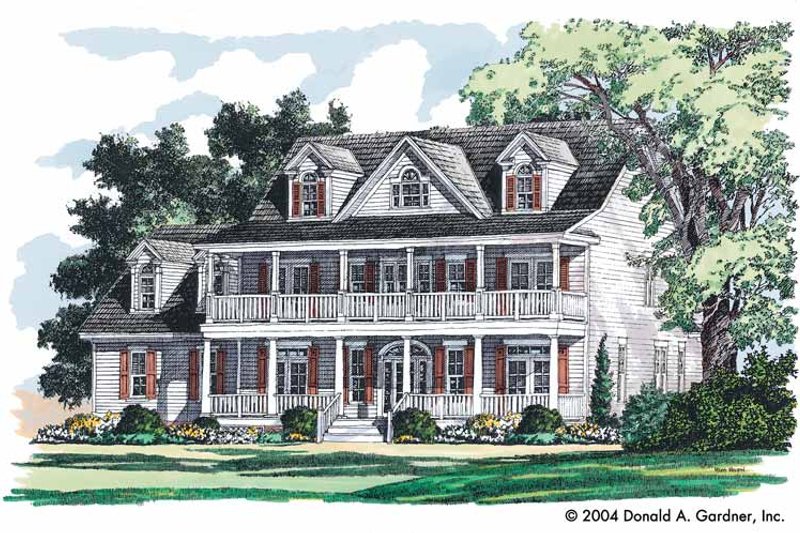Dream House Plan - Country Exterior - Front Elevation Plan #929-731