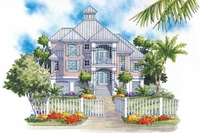 Home Plan - Exterior - Front Elevation 3 for Traditional House Plan #930-121 - 3 bed, 2 bath